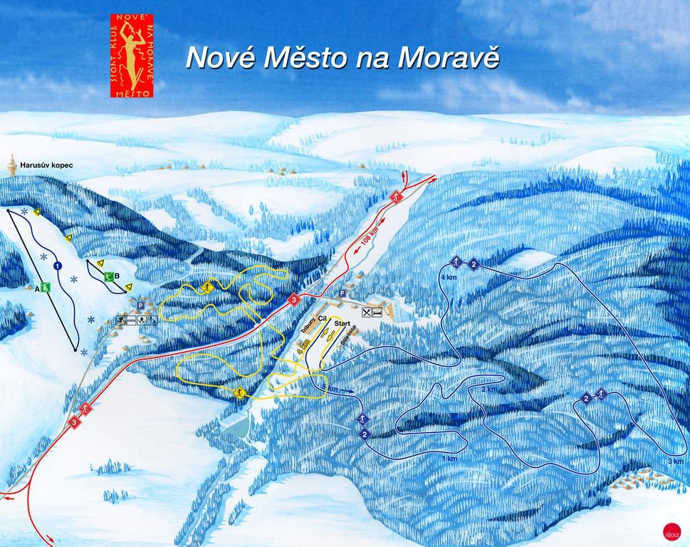 Ubytovani U Kaplicky Nove Mesto na Morave Buitenkant foto